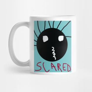 Scared Baby Face Mug